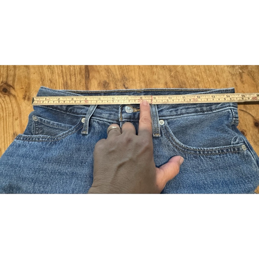 Levis Jeans Womens 27x31 '94 Baggy High Rise Relaxed Loose Straight Seamed 90s - Picture 8 of 10